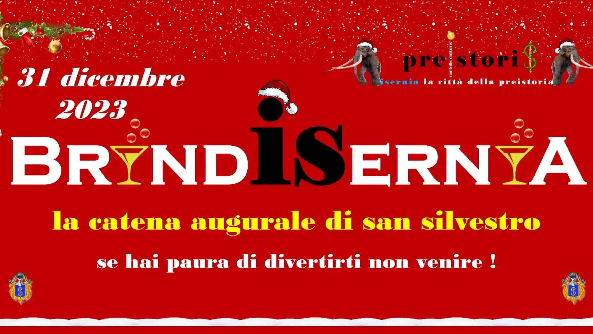 Isernia: appuntamento a domenica 31 dicembre con “BrindiSernia”.